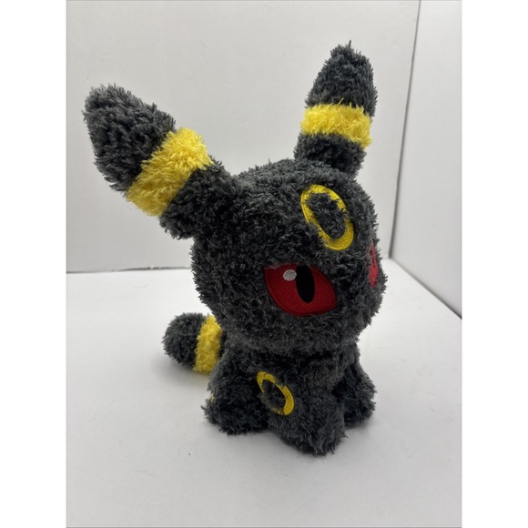 Sekiguchi Moko Umbreon Blackie Fluffy Plushie 11" Made In China - Picture 12 of 13